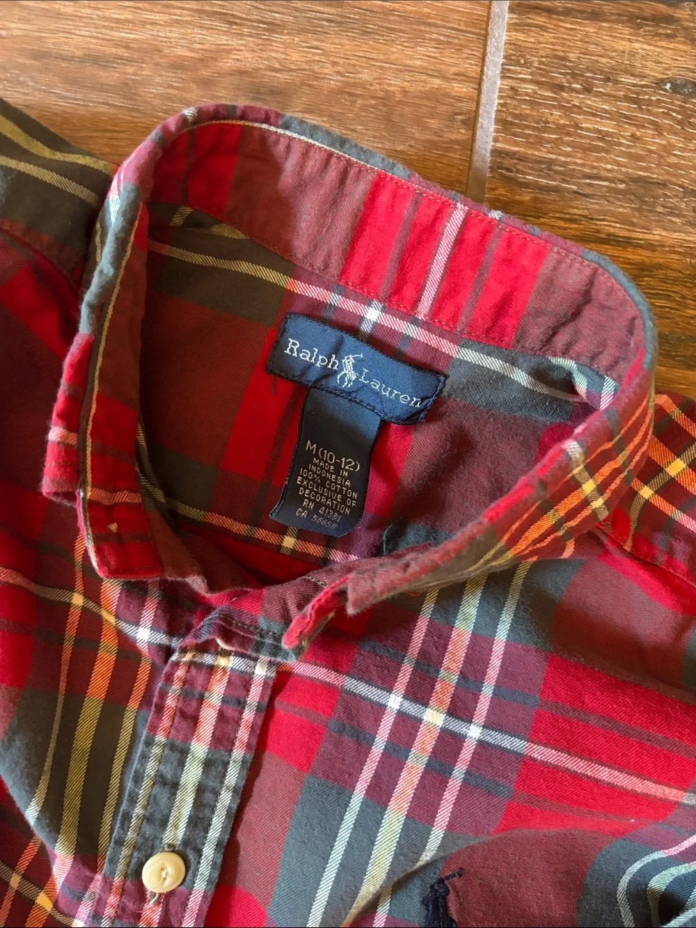 EUC Ralph Lauren Boys’ Button-Down Shirts Lot (3)